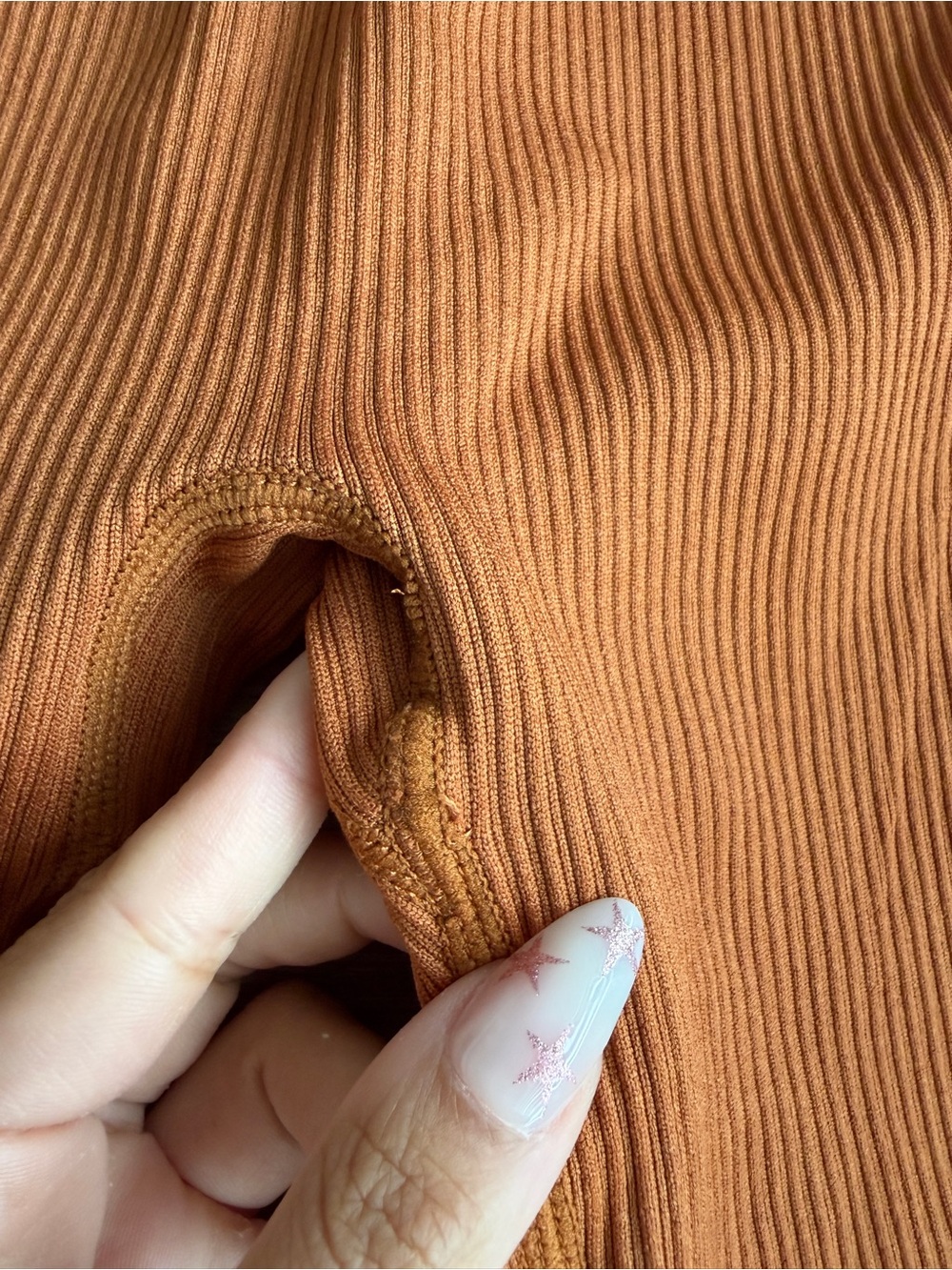 Bo+Tee Ribbed Seamless Leggings - Picture 4 of 7